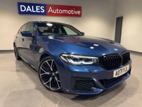 BMW 5 SERIES 2021 (71) at Dales Automotive Barnoldswick